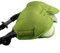 BAMBINIWELT Muff Handwärmer Handschuh für Kinderwagen Buggy mit Lammwolle für warme Hände universal MELIERT (hellgrün MELIERT)