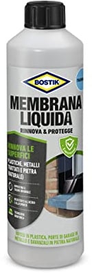 Bostik Flüssige Membran erneuert & schützt erneuerende Behandlung resistent gegen Wasser und Schmutz 500 ml transparent