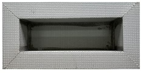 Vente-unique - Niche de Douche à encastrer et prête à carreler - 40 x 20 cm - Klara
