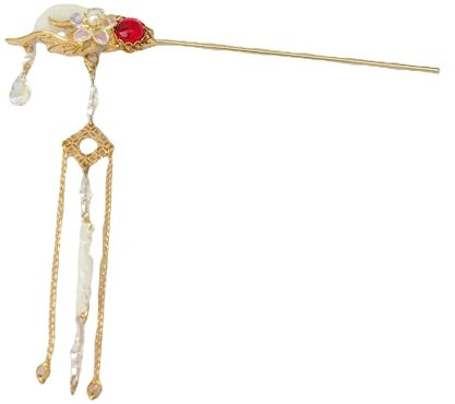 Hanfu Antikes Ornament Kopfschmuck Chinesisches Haarschmuck Haarstäbchen Quaste