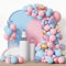 Gender Revealing Blue and Pink Palloncini Compleanno - Palloncini Rosa, Palloncini Blu e Palloncini con Coriandoli, Per Boy or Girl Gender Reveal, Baby Shower, Battesimo Bambino, Matrimonio