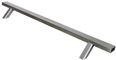 NAJDER Türgriff 45°, Stangengriff, Stoßgriff, Edelstahl, 1200 x 1600, Handgriff, Einseitiger, 1 Stück, für Aluminiumtüren, Holztüren, Glastüren, PVC-Türen, AISI 304 / A2, Premium Qualität