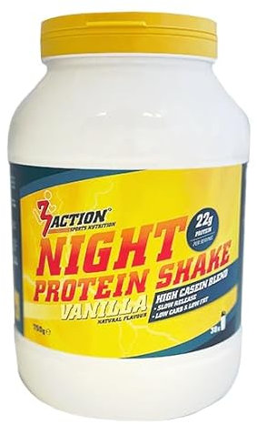 3ACTION NIGHT PROTEIN SHAKE 750G VANILLE