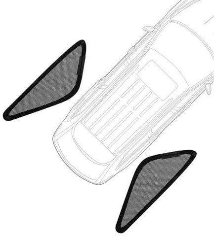 Auto-Sonnenschutz Magnetischer Auto-Sonnenschutz-Vorhang, Seitenfenster, Sonnenschutz, Visier Für VW, Tiguan, Allspace 2016–2023 Sonnenschutz Vorhang(Triangular)