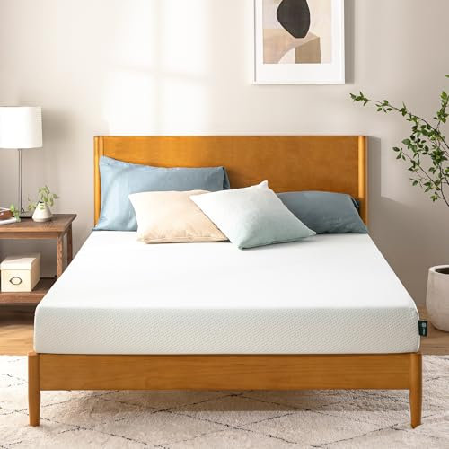 Zinus Ergonomische Schaummatratze 140 x 200 cm – Orthopädische Matratze mit Härtegrad Mittel – Unterstützung – Gestepptem Bezug für Komfort – Höhe 11 cm – Oeko-TEX Zertifiziert