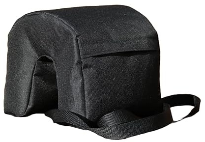 Camera Bean Bag, U-Shaped Bean Bag, Camera Sandbag, Photography Bean Bag, Waterproof, Colour Black, Made in the EU (Not filled)