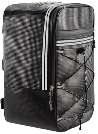 Zykluspanner, Zykluskofferbeutel - Heckregaler Gepäckverpackung Sattelbeutel | Reflektierende Aufbewahrung von Fahrradträgern mit großer Kapazität für das Pendeln von Reisecampingbiken