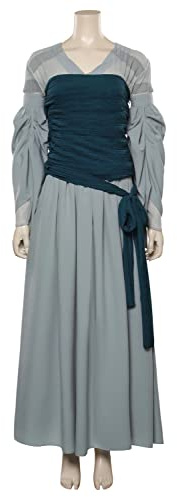 Byvitoy Alatariel Kostüm Artanis Lord Ring Cosplay Kleid Top Nerwen Armband Ärmel Erwachsene Frauen Halloween Outfits