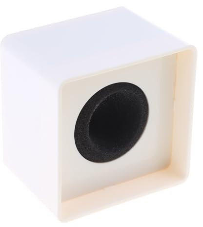 Square Microphone Stand ABS Logos Flags Portable Shaped Holder News Reporter Professional