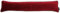 McAlister Textiles Alston Chenille | Schlichter zweifarbiger Zugluftstopper mit Füllung 18cm x 90cm in Rot mit Grau | wachbarer Deko Windstopper für Fenster, Türen