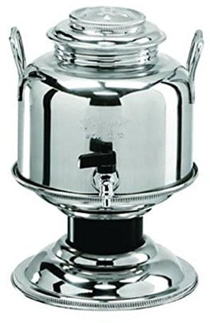 FUSTO PER OLIO LT 5 IN ACCIAIO INOX CON RUBINETTO BOCCA LARGA FERR 88411