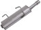 BESTPRICE 1x Endschalldämpfer Kompatibel mit PEUGEOT 206 CC (2D), 206 Schrägheck (2A/C), 206 SW (2E/K)