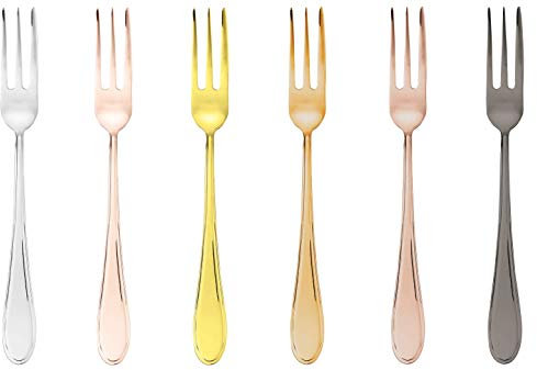 Rosenthal Sambonet - Frame - Kuchengabeln - Edelstahl - Multicolor - 6er-Set