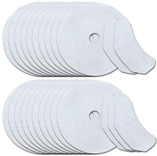Imncya 25 Pcs Compatible Dryer Filter Replacement Set, White