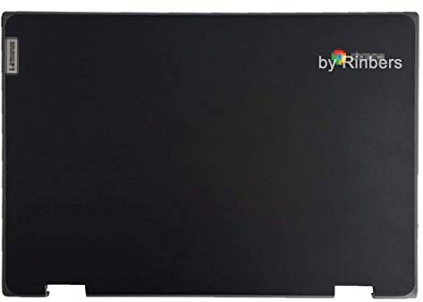 Rinbers Laptop Top LCD Back Cover Rear Lid Case with Antenna Replacement for Lenovo Chromebook 11 300e 2nd Gen AST 82CE 5CB0T70713 500e 2nd Gen 81MC 5CB0T70888