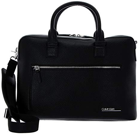 Calvin Klein Herren Messenger Bag Laptop Bag W Pocket Schwarz K50K505918-BAX