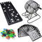 Dan&Dre Deluxe Bingo-Spiel-Set mit Bingo-Käfig, Bingo-Bällen, Bingo-Karten und Bingo-Chips