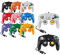 Gamepad Joypad - Controller per Game Cube bianco e switch cablati, colore: Nero/Bianco