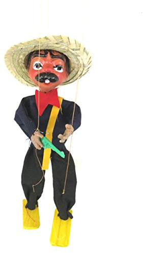 Mexican Strings Puppet Bandido Multi