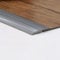 1M Self Adhesive Carpet Edge Strip PVC Floor Transition Strips Door Threshold Strips Edging Trim Strip Laminate Door Strip Floor Strip <5mm Threshold Transition,Grey Wood Grain