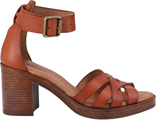Hush Puppies Female Giselle Sandal, Tan, 5