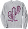 Mexikanischer Kaktus Comic Grafik für Herren Damen Kinder Sweatshirt