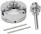 Wood Lathe Chuck, Weytoll Zinc Alloy 3-Jaw Chuck Connecting Rod Self Centering Wood Turning Chuck Optional Clamp Accessory for Mini Metal Lathe