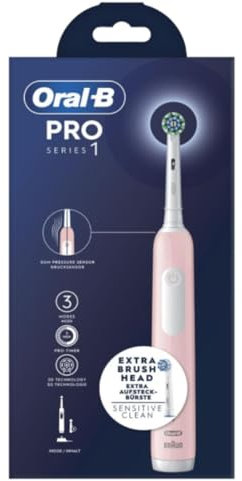 Oral-B PRO Series 1 Cepillo de Dientes Eléctrico Rosa