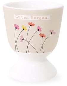 Grafik-Werkstatt 62276 Coquetier en porcelaine 100% or véritable