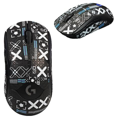 NUCNOK Maus-Anti-Rutsch-Aufkleber,Passend für Logitech G PRO X Superlight Gen. 1 Gaming-Maus,Schweißbeständig, rutschfest, einfach anzubringen, selbstklebendes Design, Gaming-Maus-Zubehör