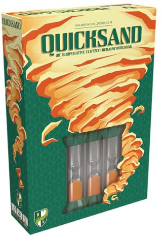 Horrible Games, Quicksand, Familienspiel, Reaktionsspiel, 1-7 Spieler, Ab 8+ Jahren, 15 Minuten, Deutsch
