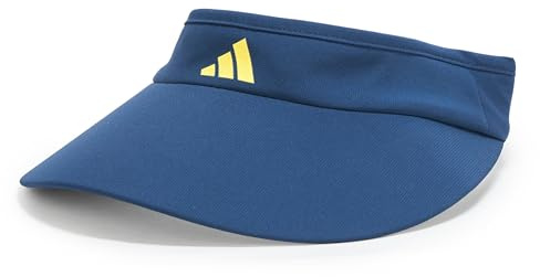 adidas Damen Ultimate365 Tour Golfvisier mit Breiter Krempe Visier, Collegiate Navy/Pure Sulfur, Einheitsgröße