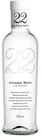 Agua Caja de 20 unidades 22 Artesian Water Con Gas 522 Botella Medium 50 cl