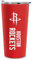 Rico Industries NBA Basketball Houston Rockets Trinkbecher, weich, griffig, 530 ml