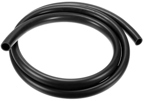 M METERXITY Mangueras de Aceite Lubricante, 20mm ID x 25mm OD 6.56FT Tubo de Manguera de Goma para Riego/Equipos Pequeños/Exterior/Jardín [Negro]