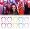 Kayuneed Lot de 10 bandeaux lumineux à LED avec oreilles de chat - Pour Noël, Halloween, carnaval, fête, mariage