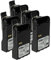 vhbw 5x batteria sostituisce Motorola PMNN4023, PMNN4022AR, PMNN4070 per radio (2600mAh, 7,2V, Li-Ion) + clip