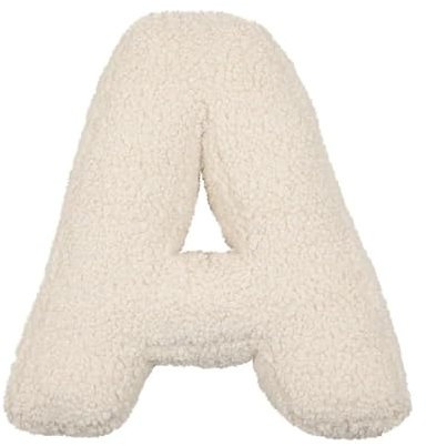 champracer Buchstaben Kissen, Englisches Alphabet Kissen, Initialenkissen, Buchstabenkissen Mit Englischem Alphabet Von A Bis Z, für Sofa, Schlafzimmer, Wohnzimmerdekor (A,40 * 35 * 10 cm)