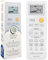 Wellclima WEC-HA1 Mando para Aire Acondicionado para Haier, para HEC, para Candy, Más Completo Que los Universales, Listo para Usar con Funciones Especiales, para Inverter y Bomba de Calor