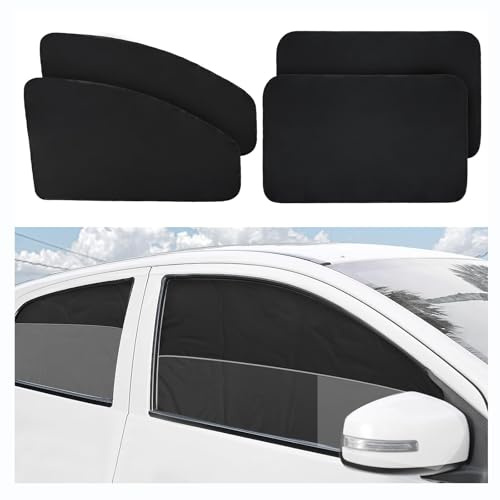 VTANOK 4 Stück Sonnenschutz Auto Magnetischer, für VW Caddy 5 (V) SB I 2020-2024 2025 Universal Seitenscheibe Verdunkelung Vorhang UV Schutz Der Privatsphäre