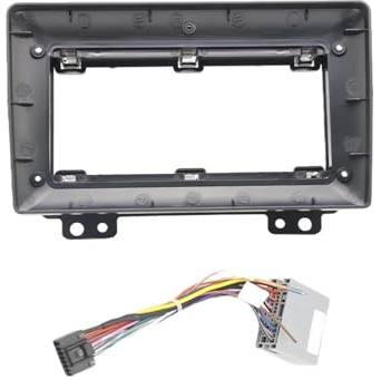 Für Für Fiesta 2002–2005: 9-Zoll-Autoradio-Einbaurahmen Auto Einbaurahmen(Frame Cable)