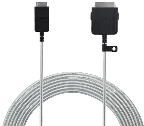 5M /16Ft BN39-03006A One Connect Cable Compatible with Samsung 43 50 55 65 85 The Frame QLED 4K Smart TV LS03FAF LS03BA LS03RA LS03DA LS03AA LS03TA Q90R Series