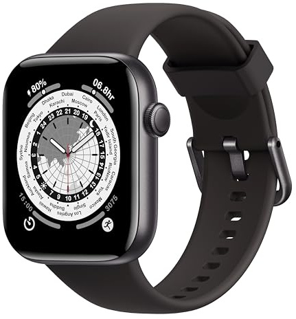 Smart Watch for Men Women Answer/Make Call, 1.85 Smartwatch, Fitness Watch with Heart Rate Blood Pressure Sleep Monitor, 140+Sports, IP68 Waterproof Step Counter Watch Compatible with Android IOS