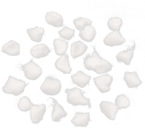 Wattebällchen zur Nagellackentfernung 300 Stück aus Baumwolle Weiß | Absorbierend und Rückstandsfrei, Angenehme Oberfläche, für Gel und Lackreste bei Nagelpflege
