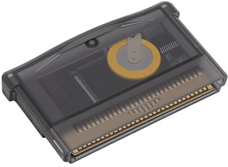 Cuifati GBA-Cartridge-Flash-Cart-Spiele-Cartridge, 32 MB 1 Mbit RTC Solar-Cart für GBA/SP, Wiederbeschreibbarer Flash- für Gameboy, GB Micro, GBxcart, GBflash, DS