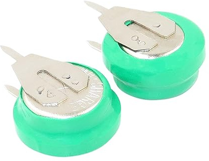 ANMITI Batteria a Bottone a Lunga Durata da 1, 2 V 80 mAh 10 batterie Ricaricabili per Giocattoli elettrici Attrezzatura Solare Calendario Batterie Batteria a Prova perdite