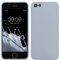 kwmobile Case Compatible with Apple iPhone SE (1.Gen 2016) / iPhone 5 / iPhone 5S Case - Soft Slim Protective TPU Silicone Cover - Light Blue Matte
