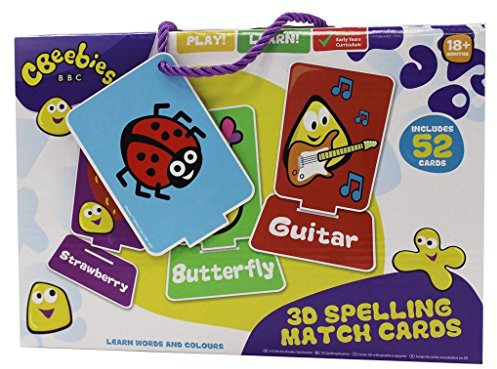 Cbeebies 3D Zauber Anpassen Karten Geschenkbox - Meine Puzzle / 3D Zauber Anpassen Karten Puzzle-Spiel für Kinder