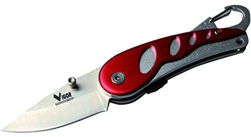 Vigor 4412510 Messer Klappmesser Typ cotorna, Rot