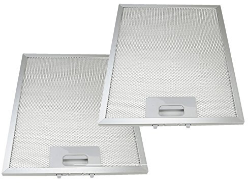 Qualtex Metal Mesh Grease Filter For Baumatic Vent Cooker Hoods Extractors - 300 x 240mm (Pack of 2)